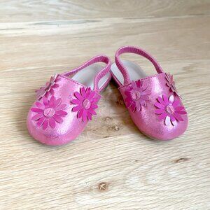 Infant Floral Design Flat Slippers